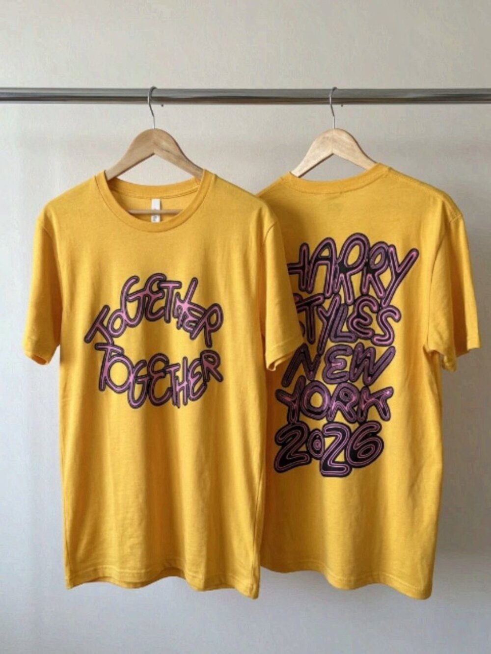 Harry Styles New York 2026 Together T-Shirt Reprint